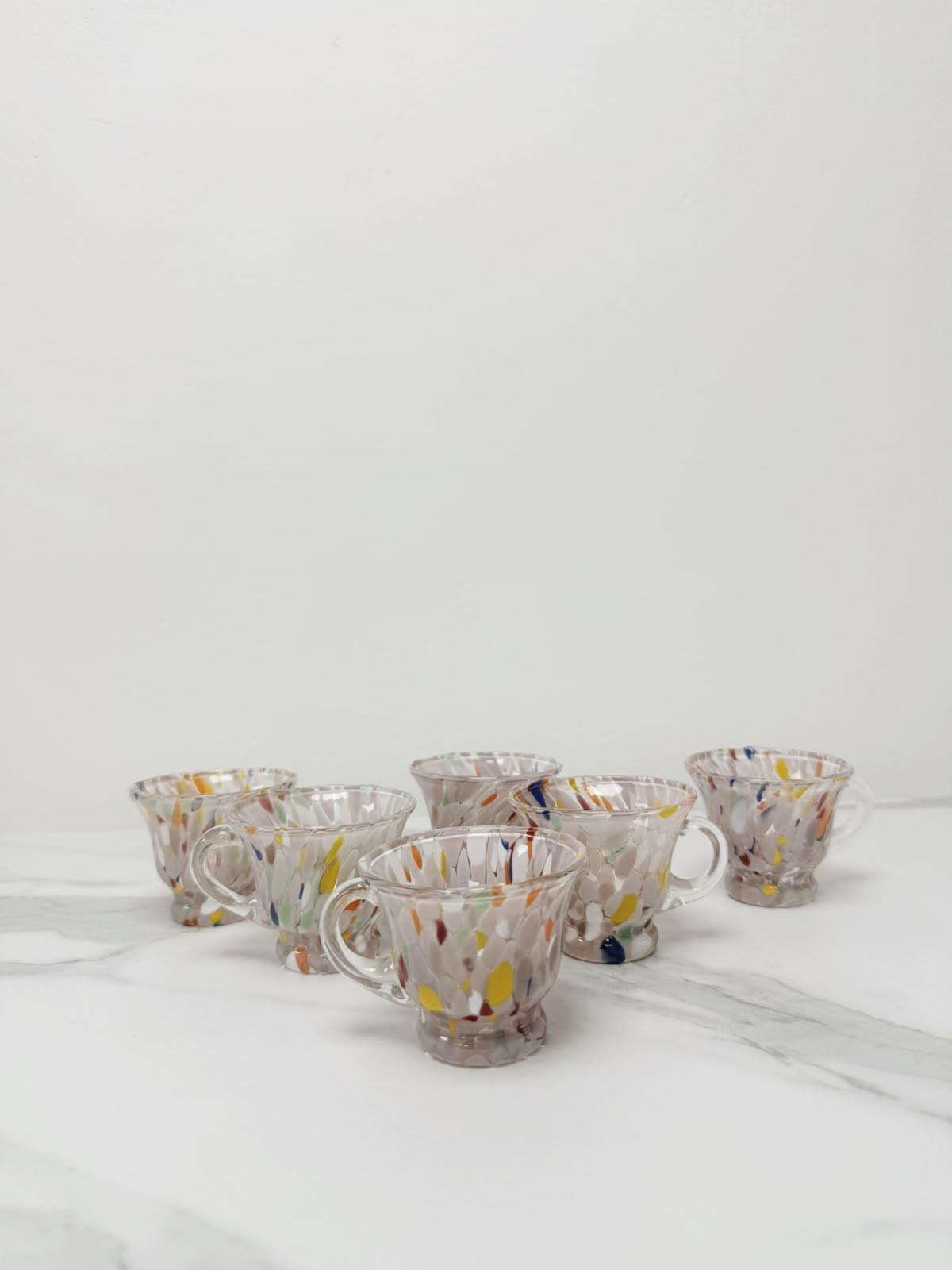 Murano Glass Mug | Certified Murano Glass | Made in Italy | Handmade Mug | Collection Campanella Caffè