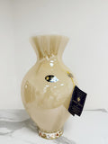 Murano Glass Vase | Certified Murano Glass | Made in Italy | Decorative Vase | Collection White Crystal