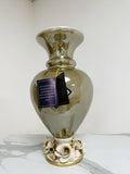 Murano Glass Vase | Certified Murano Glass | Made in Italy | Decorative Vase | Collection White Crystal