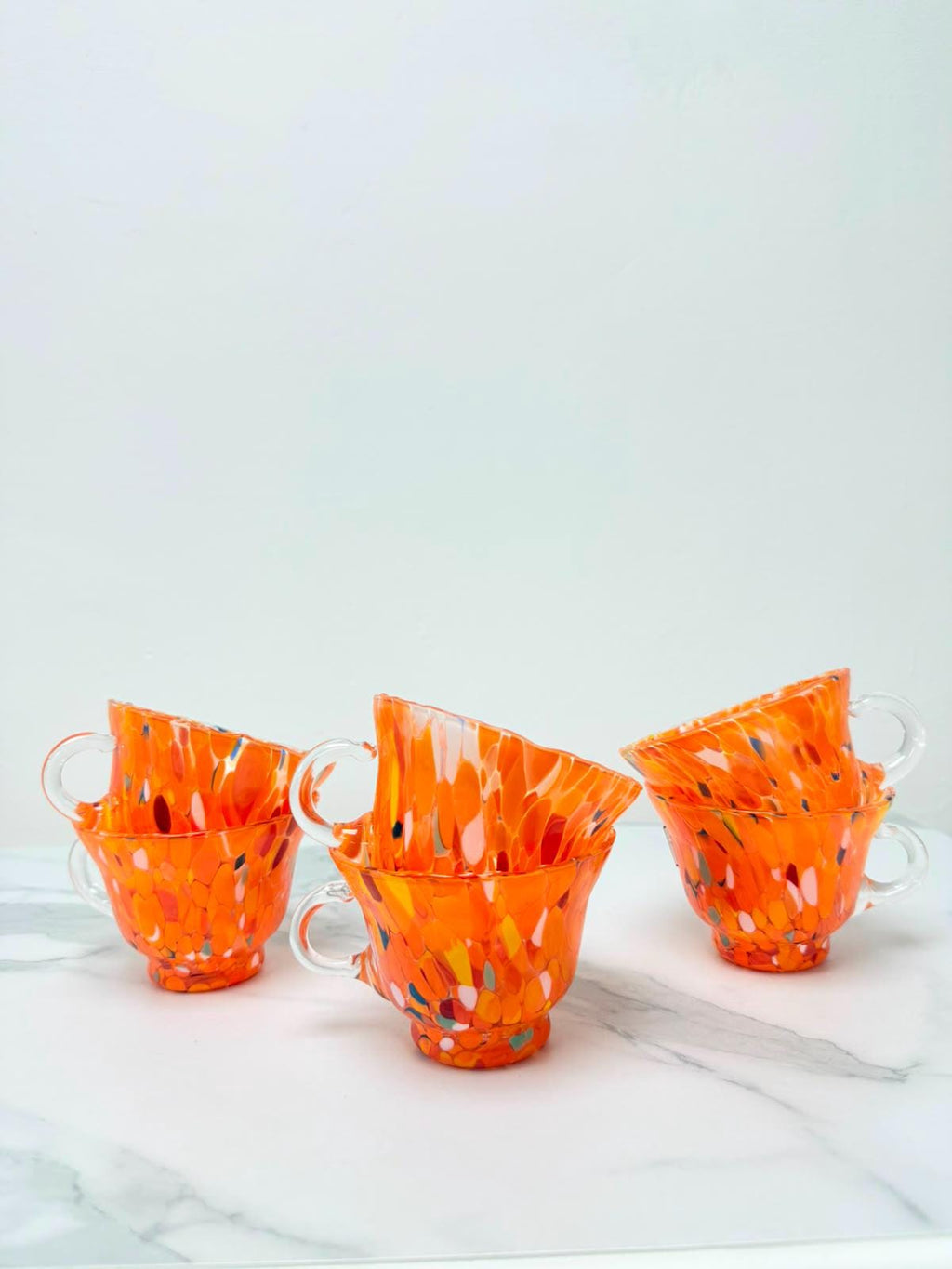 Murano Glass Mug | Certified Murano Glass | Made in Italy | Handmade Mug | Collection Campanella