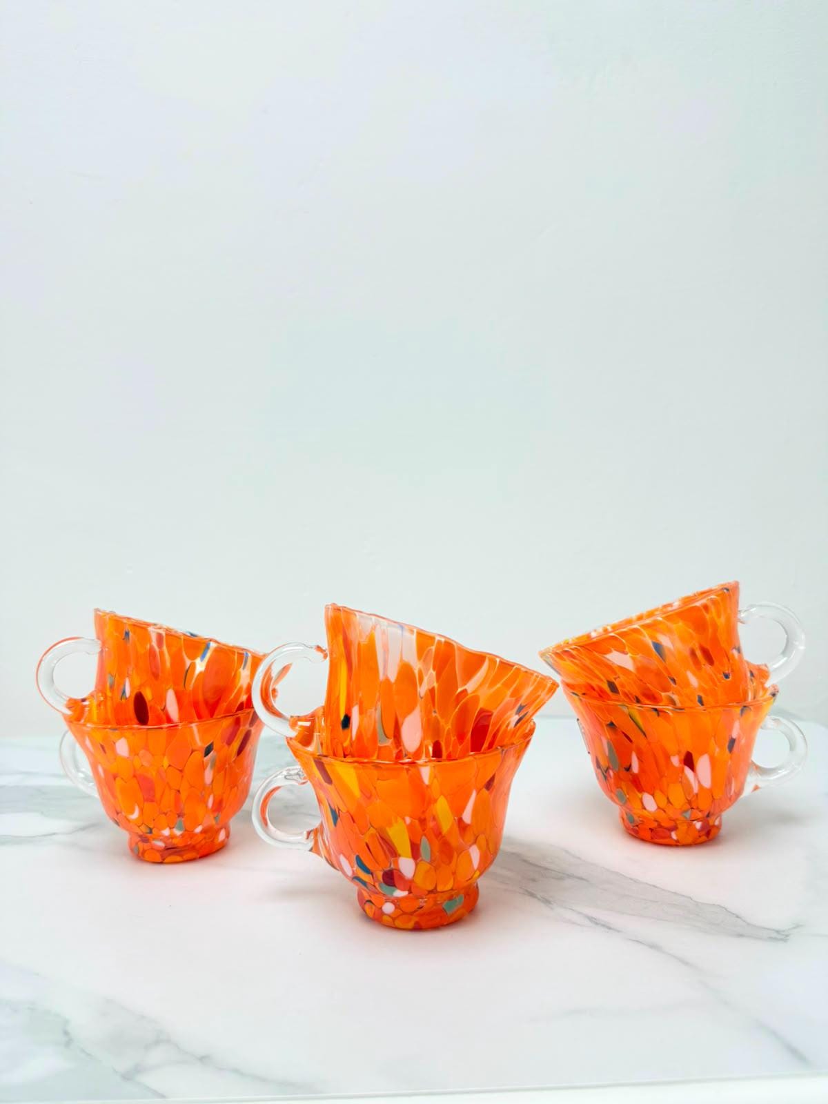 Murano Glass Mug | Certified Murano Glass | Made in Italy | Handmade Mug | Collection Campanella