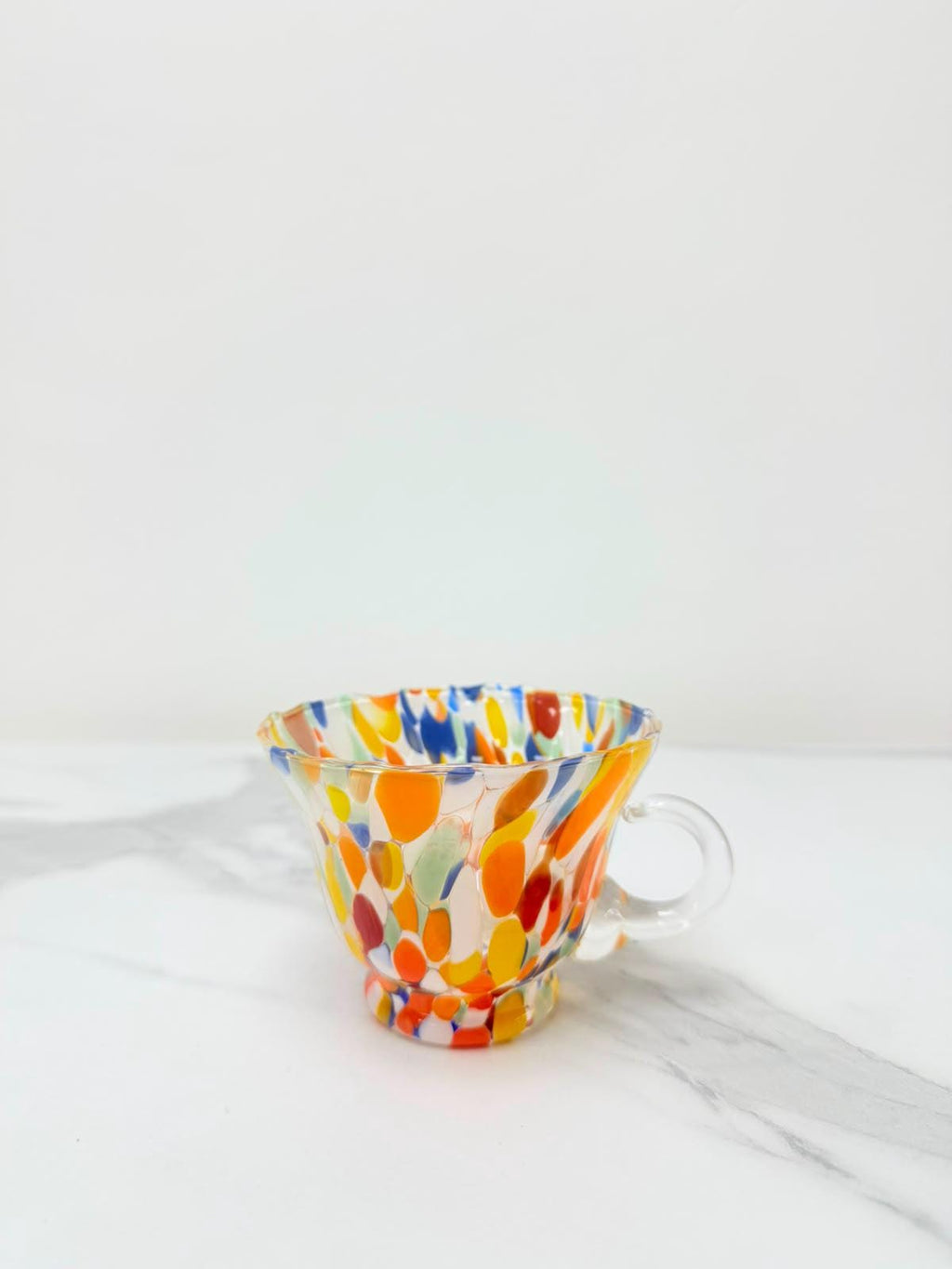 Murano Glass Mug | Certified Murano Glass | Made in Italy | Handmade Mug | Collection Campanella