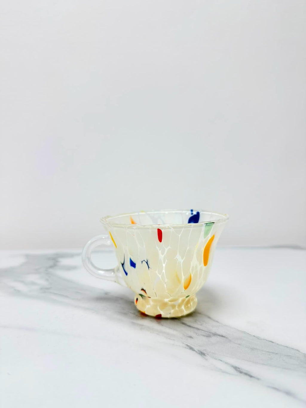 Murano Glass Mug | Certified Murano Glass | Made in Italy | Handmade Mug | Collection Campanella
