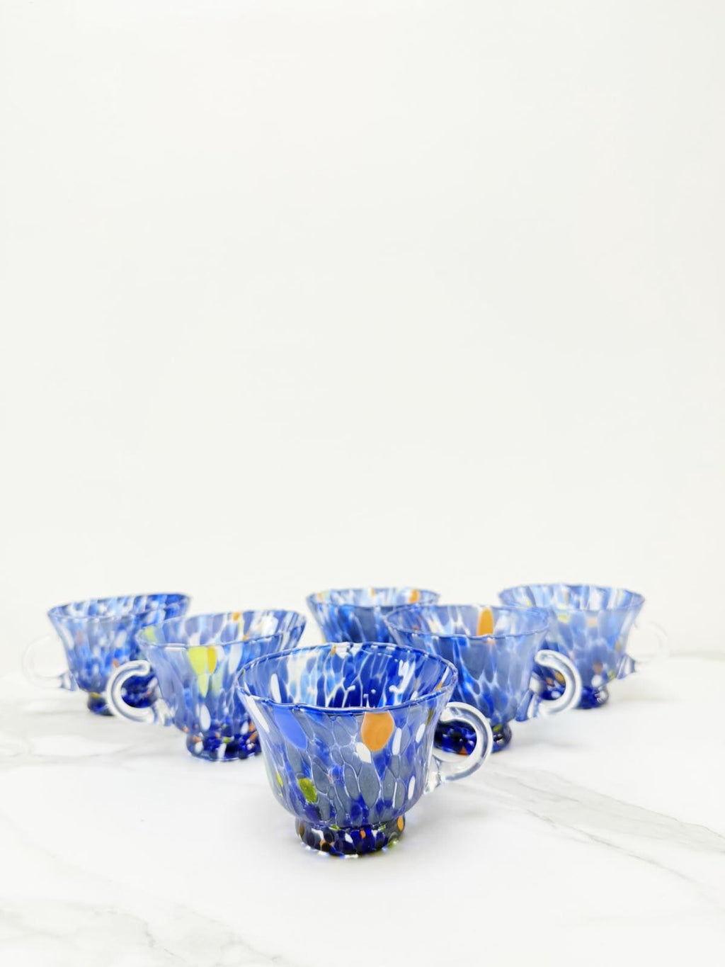 Murano Glass Mug | Certified Murano Glass | Made in Italy | Handmade Mug | Collection Campanella