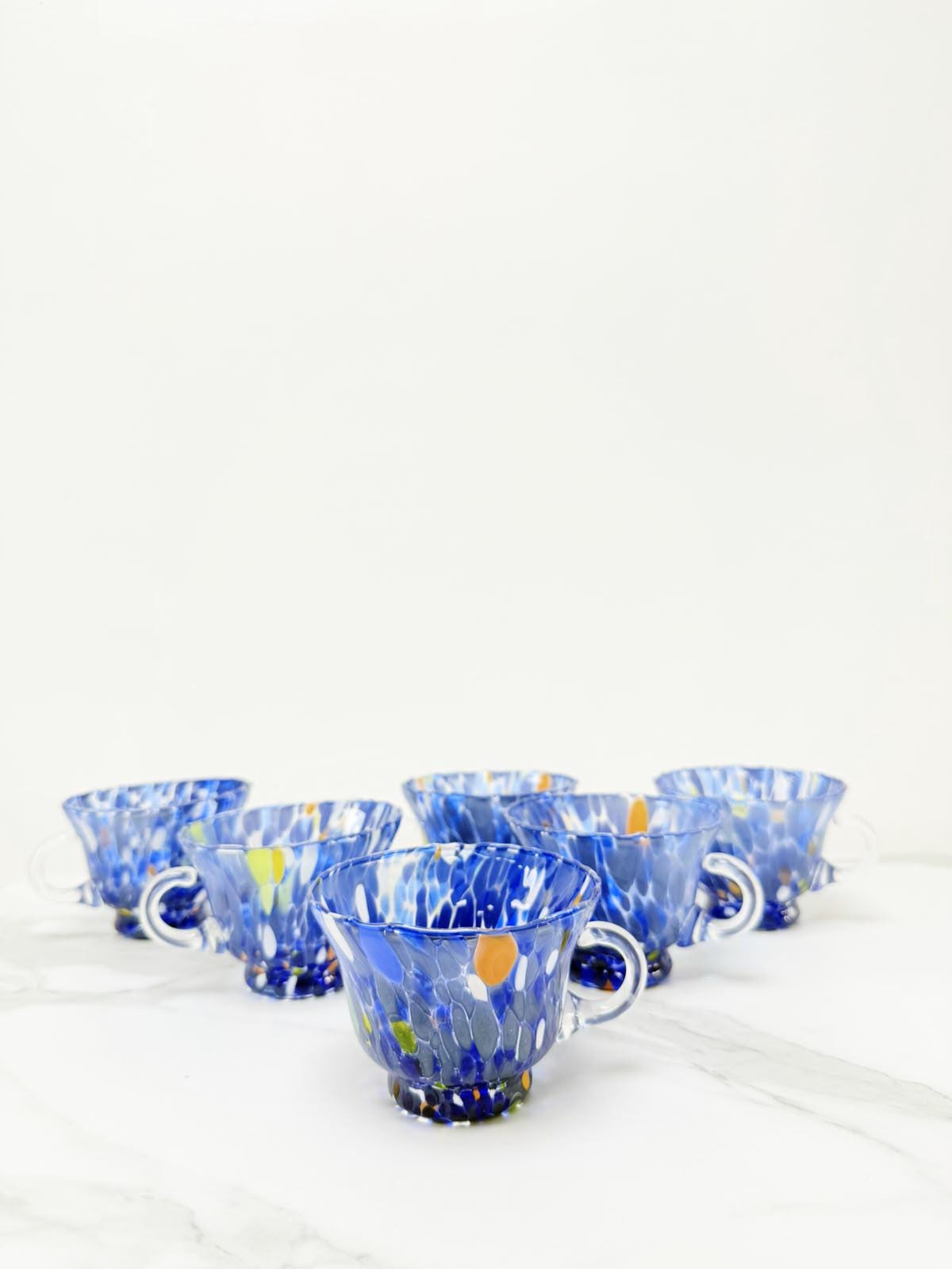 Murano Glass Mug | Certified Murano Glass | Made in Italy | Handmade Mug | Collection Campanella
