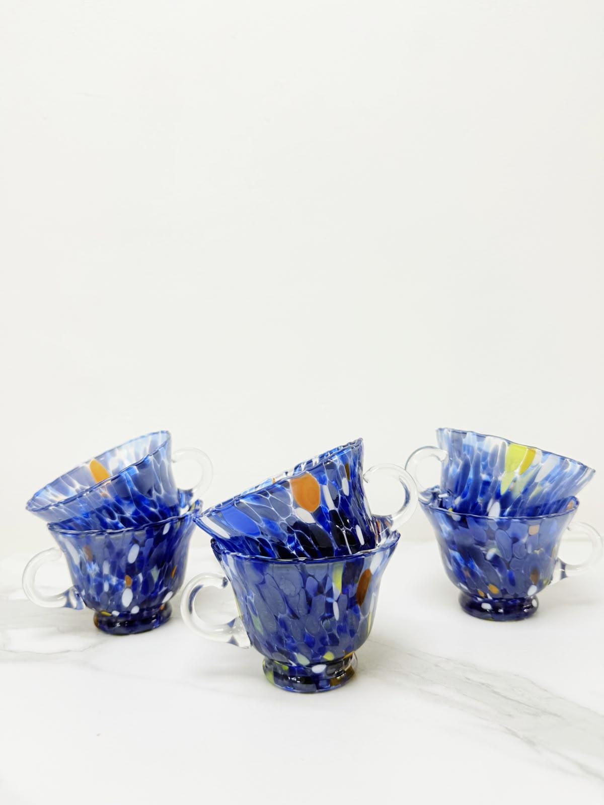 Murano Glass Mug | Certified Murano Glass | Made in Italy | Handmade Mug | Collection Campanella