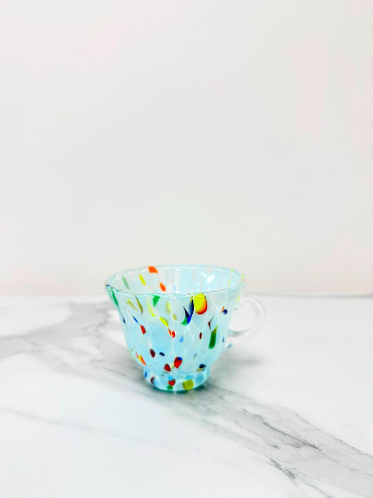 Murano Glass Mug | Certified Murano Glass | Made in Italy | Handmade Mug | Collection Campanella