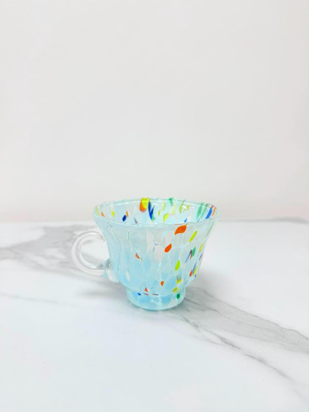Murano Glass Mug | Certified Murano Glass | Made in Italy | Handmade Mug | Collection Campanella