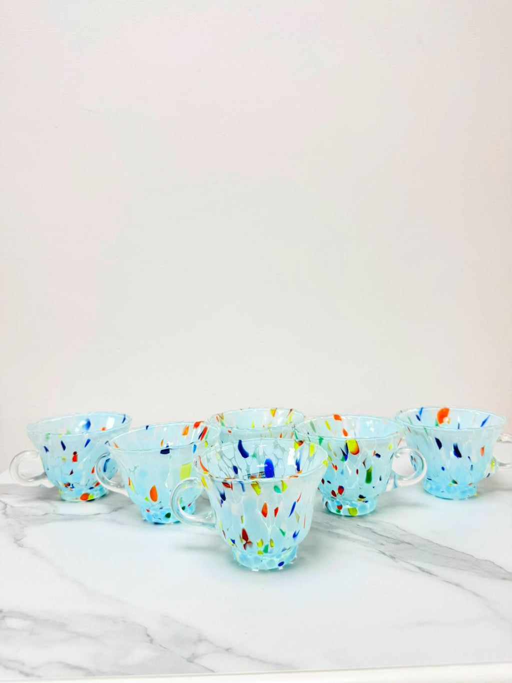 Murano Glass Mug | Certified Murano Glass | Made in Italy | Handmade Mug | Collection Campanella