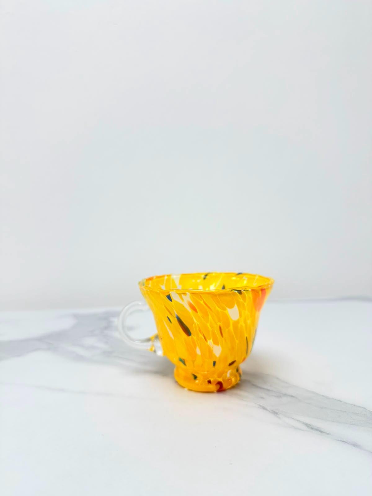 Murano Glass Mug | Certified Murano Glass | Made in Italy | Handmade Mug | Collection Campanella