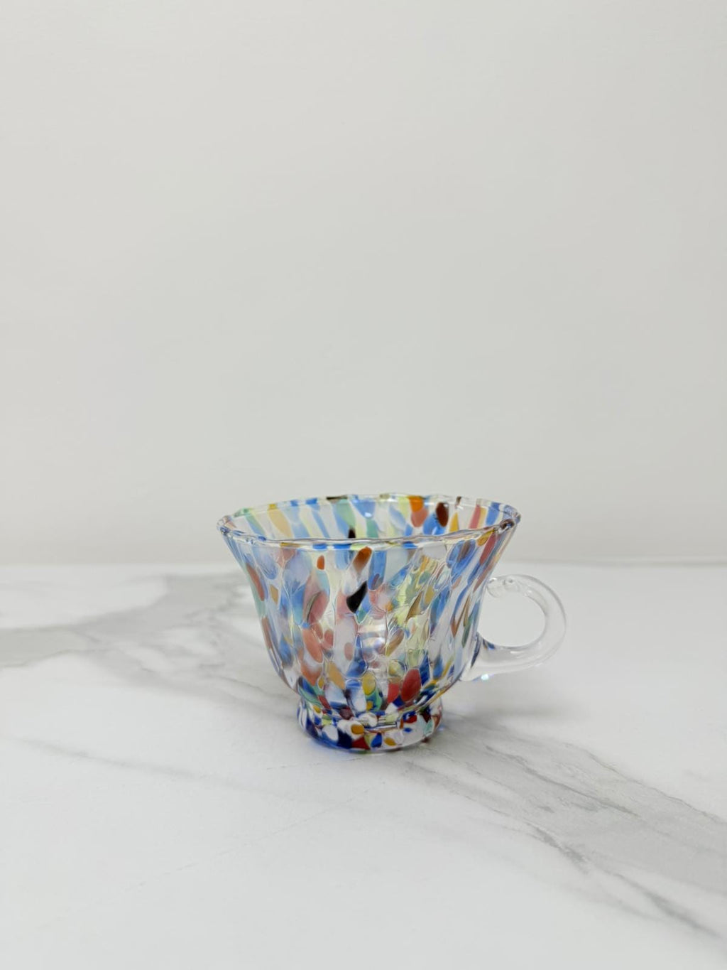 Murano Glass Mug | Certified Murano Glass | Made in Italy | Handmade Mug | Collection Campanella