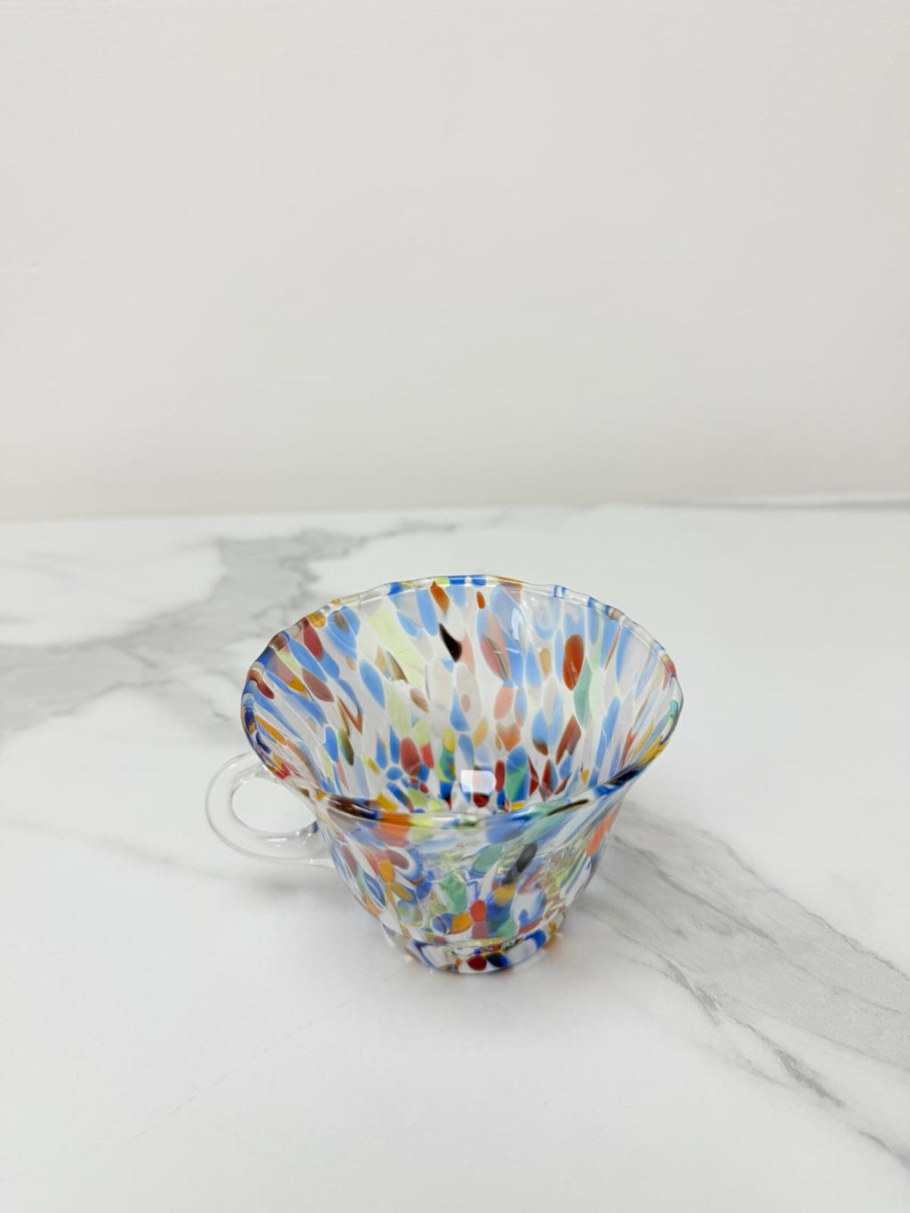 Murano Glass Mug | Certified Murano Glass | Made in Italy | Handmade Mug | Collection Campanella