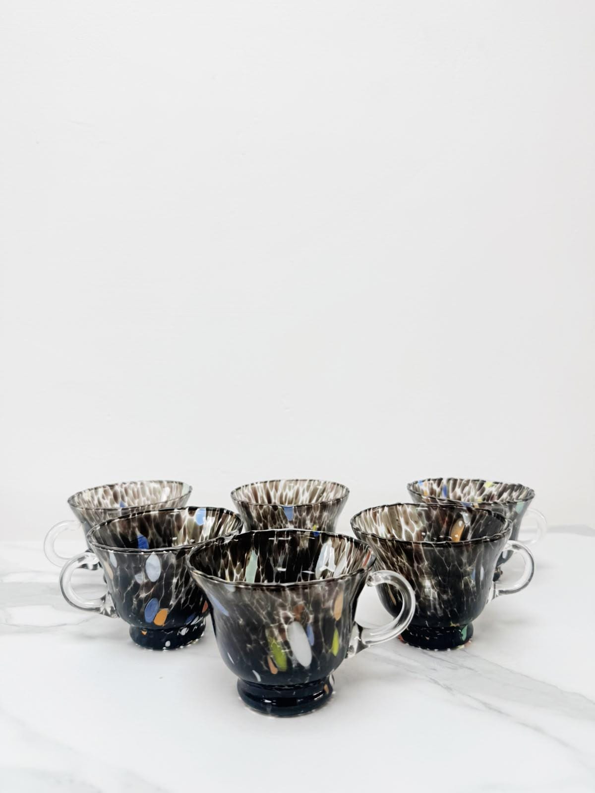Murano Glass Mug | Certified Murano Glass | Made in Italy | Handmade Mug | Collection Campanella