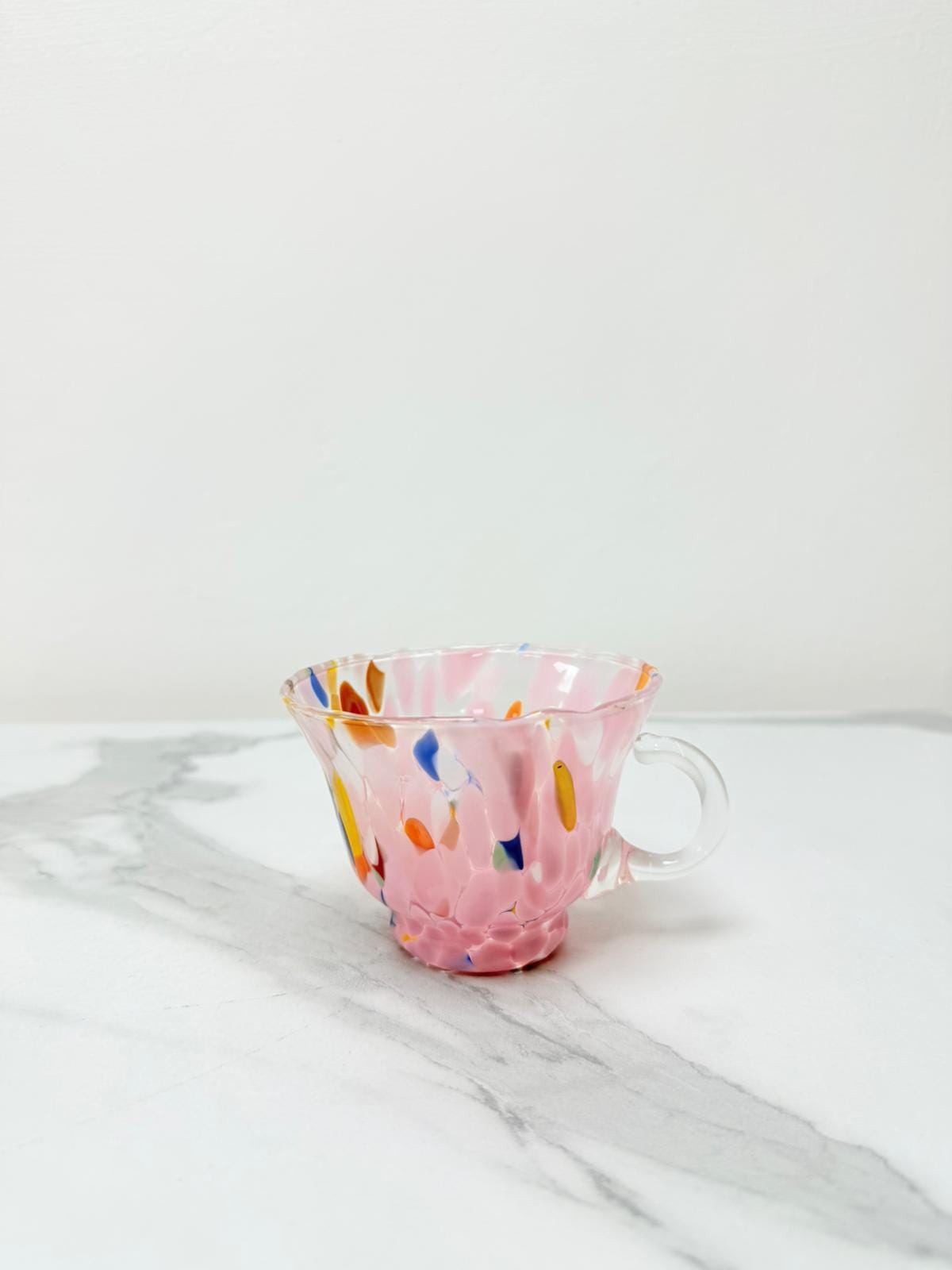 Murano Glass Mug | Certified Murano Glass | Made in Italy | Handmade Mug | Collection Campanella