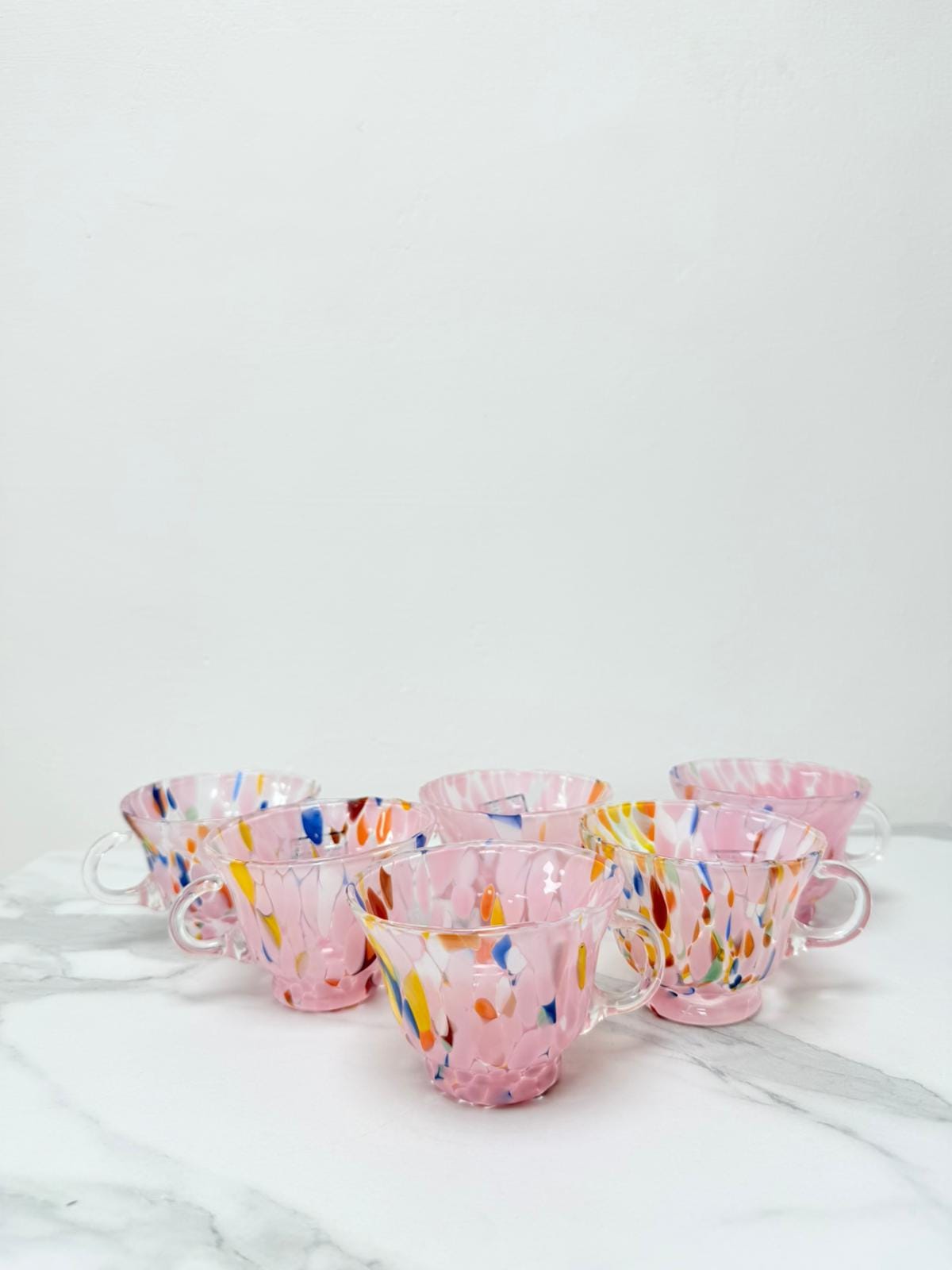 Murano Glass Mug | Certified Murano Glass | Made in Italy | Handmade Mug | Collection Campanella