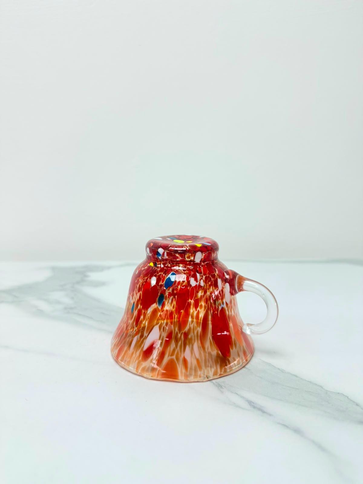 Murano Glass Mug | Certified Murano Glass | Made in Italy | Handmade Mug | Collection Campanella