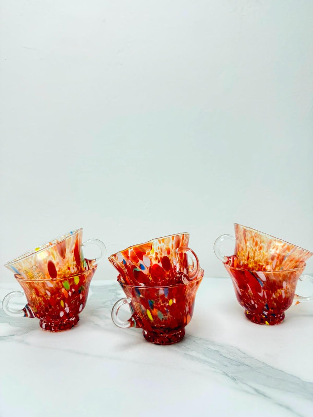 Murano Glass Mug | Certified Murano Glass | Made in Italy | Handmade Mug | Collection Campanella