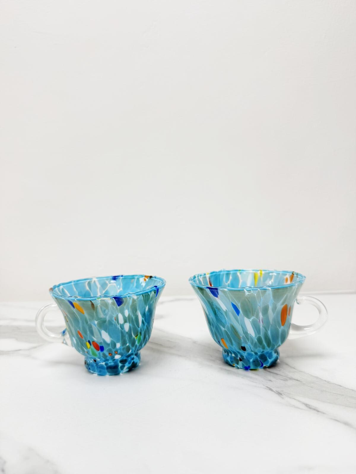 Murano Glass Mug | Certified Murano Glass | Made in Italy | Handmade Mug | Collection Campanella