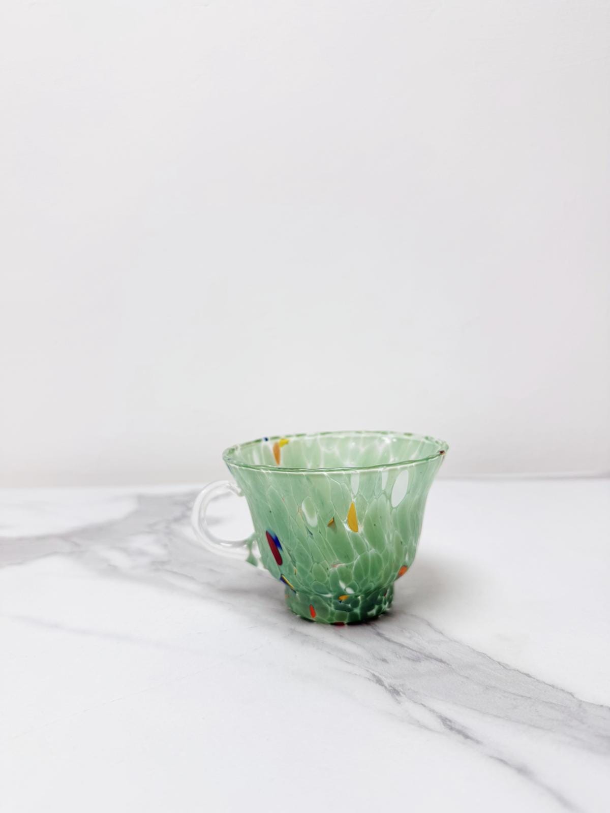 Murano Glass Mug | Certified Murano Glass | Made in Italy | Handmade Mug | Collection Campanella