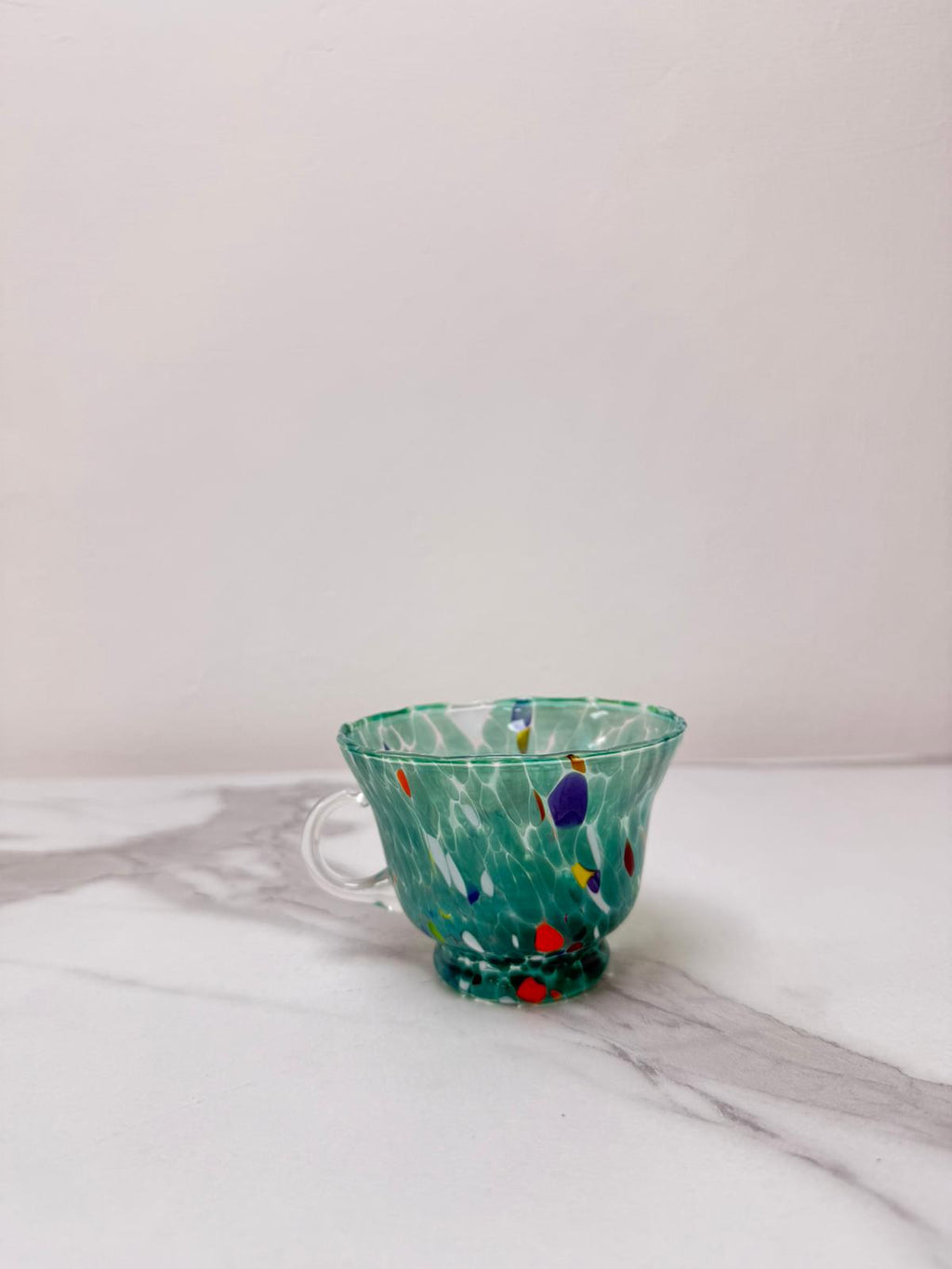 Murano Glass Mug | Certified Murano Glass | Made in Italy | Handmade Mug | Collection Campanella