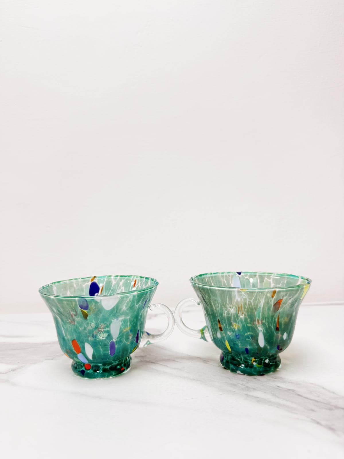 Murano Glass Mug | Certified Murano Glass | Made in Italy | Handmade Mug | Collection Campanella