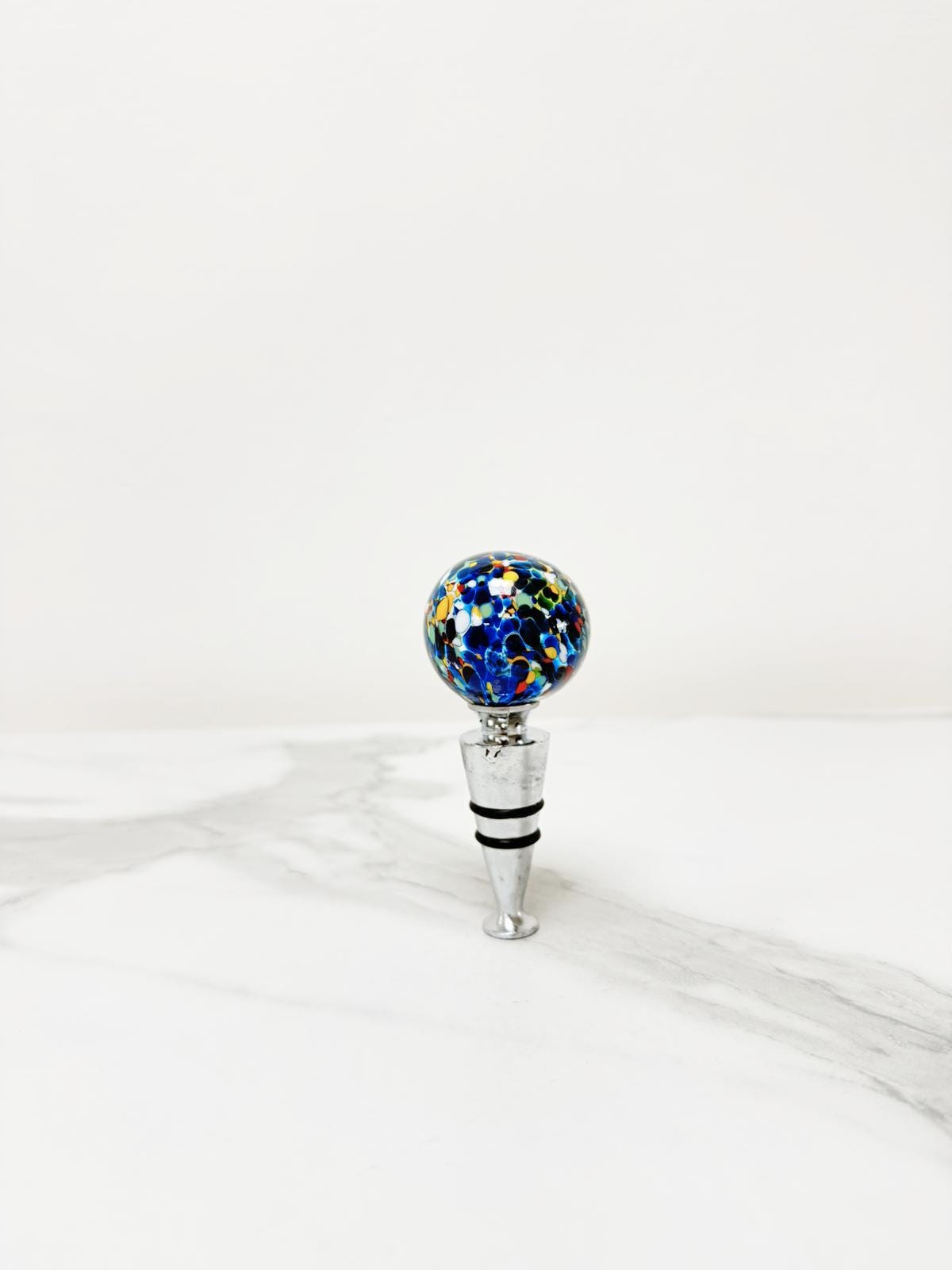 Murano Bottle Stopper | Certified Murano Glass | Made in Italy | Decorative Bottle Stopper