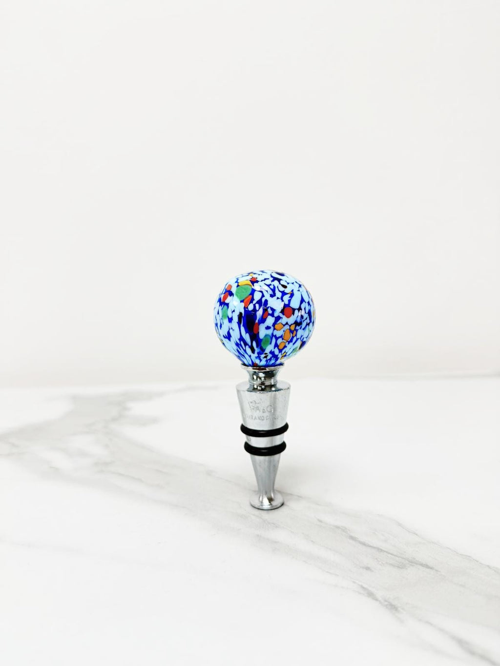 Murano Bottle Stopper | Certified Murano Glass | Made in Italy | Decorative Bottle Stopper