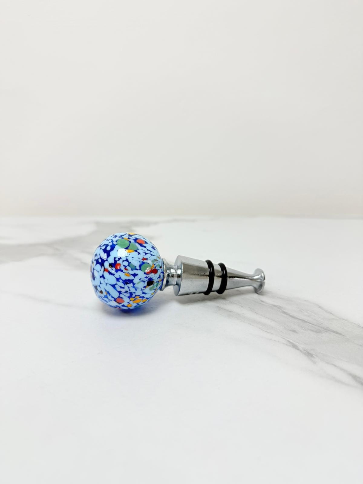 Murano Bottle Stopper | Certified Murano Glass | Made in Italy | Decorative Bottle Stopper
