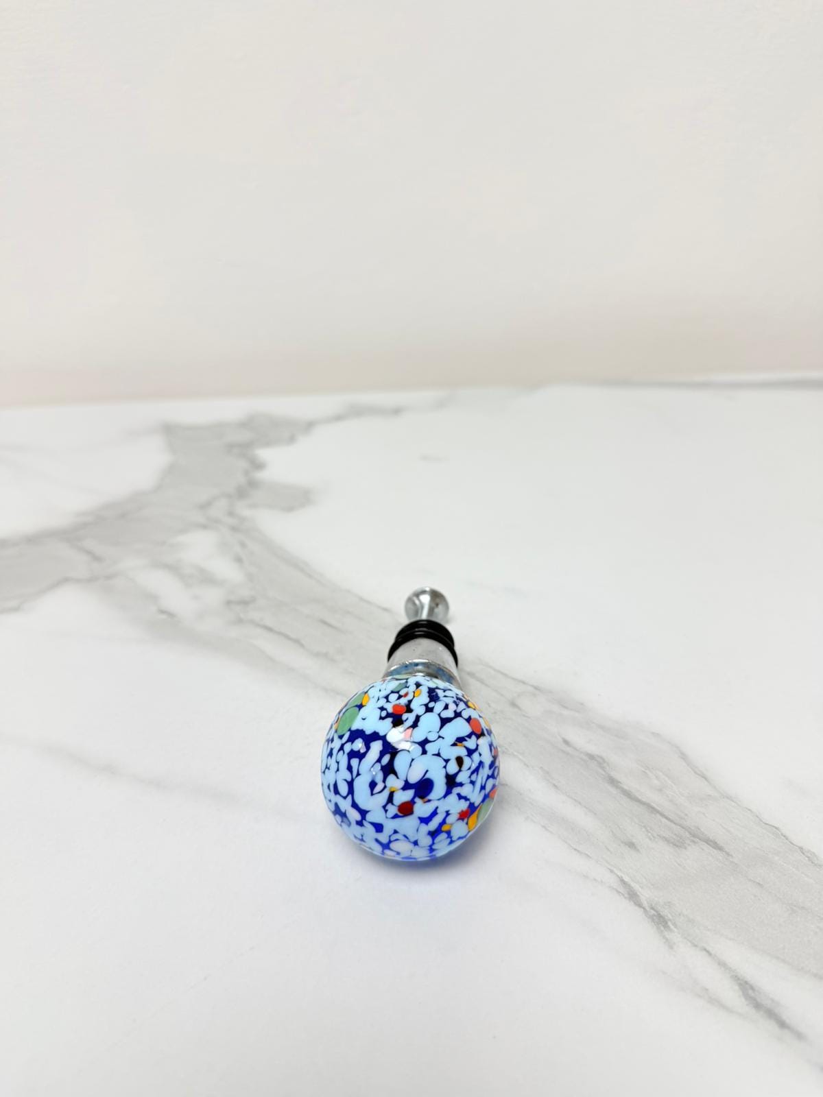 Murano Bottle Stopper | Certified Murano Glass | Made in Italy | Decorative Bottle Stopper