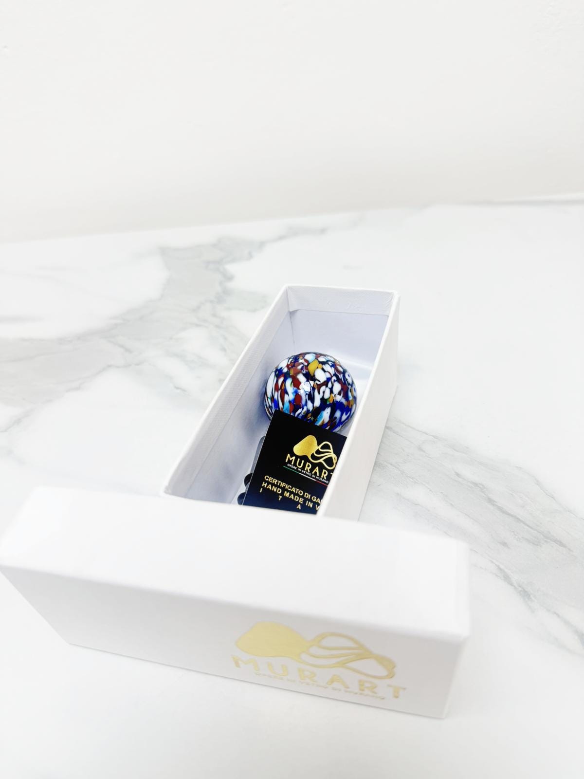 Murano Bottle Stopper | Certified Murano Glass | Made in Italy | Decorative Bottle Stopper