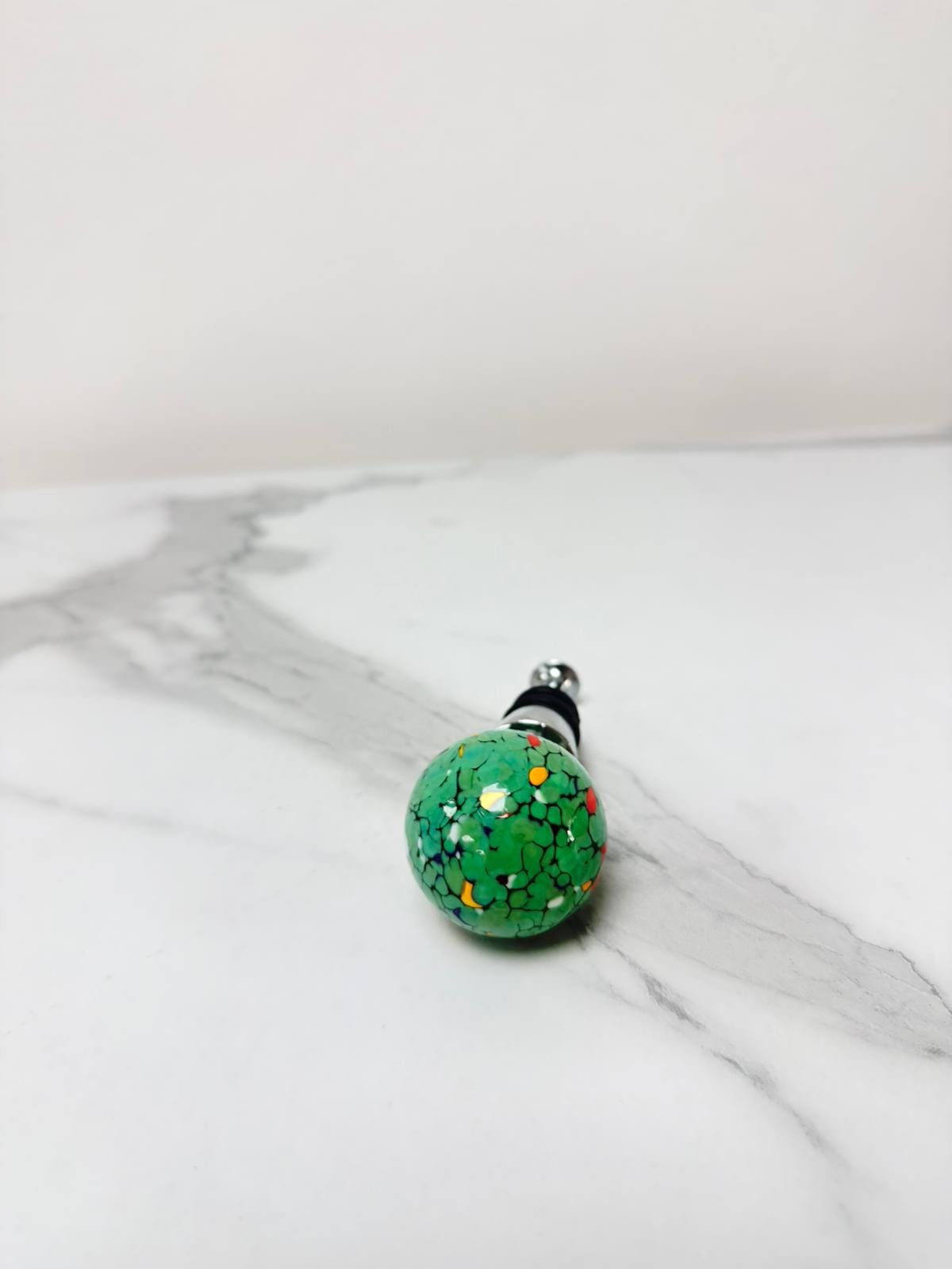 Murano Bottle Stopper | Certified Murano Glass | Made in Italy | Decorative Bottle Stopper