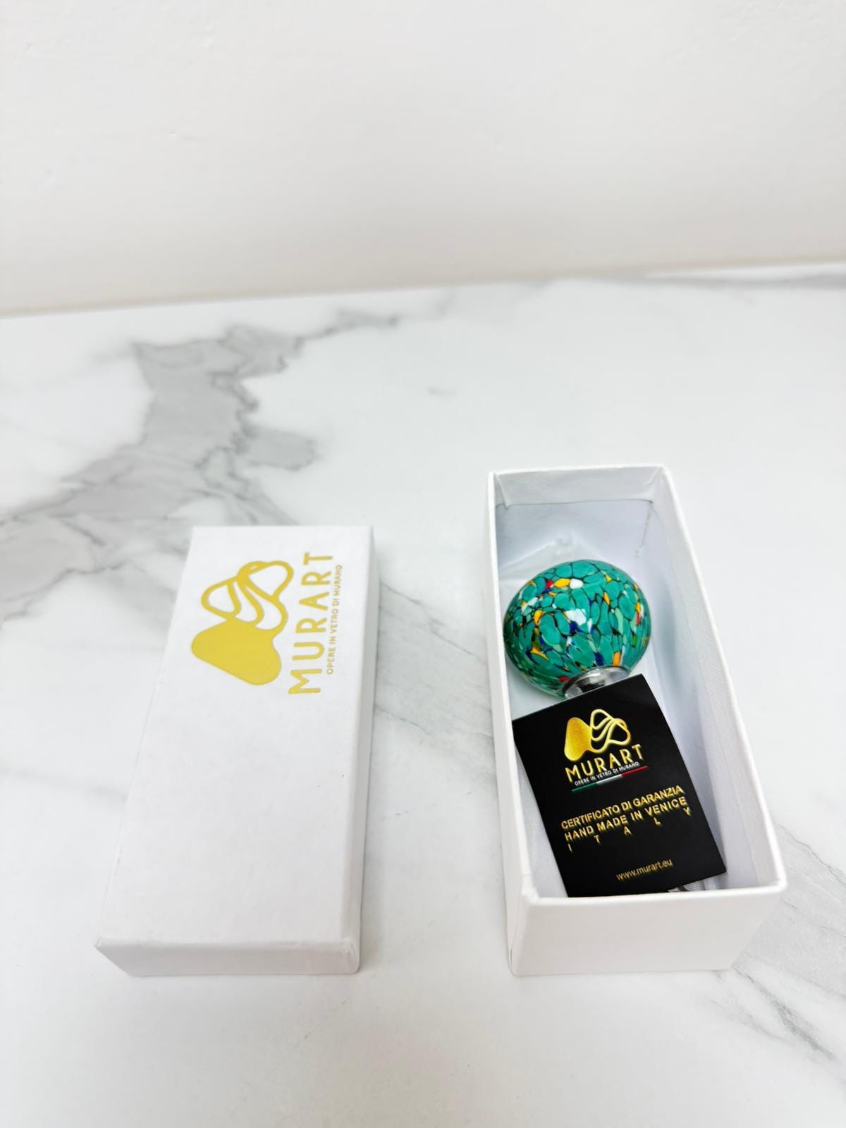 Murano Bottle Stopper | Certified Murano Glass | Made in Italy | Decorative Bottle Stopper