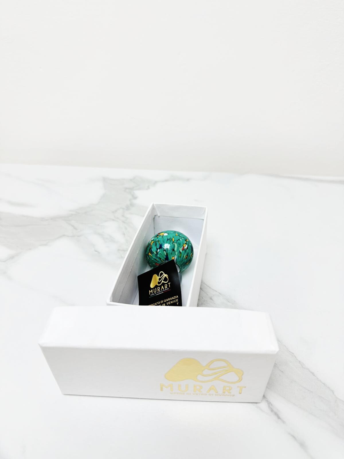 Murano Bottle Stopper | Certified Murano Glass | Made in Italy | Decorative Bottle Stopper