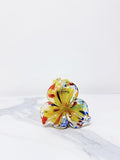 Murano Glass Flower Candle Holder | Certified Murano Glass | Made in Italy | Handmade | Collection 3 petali Mignon