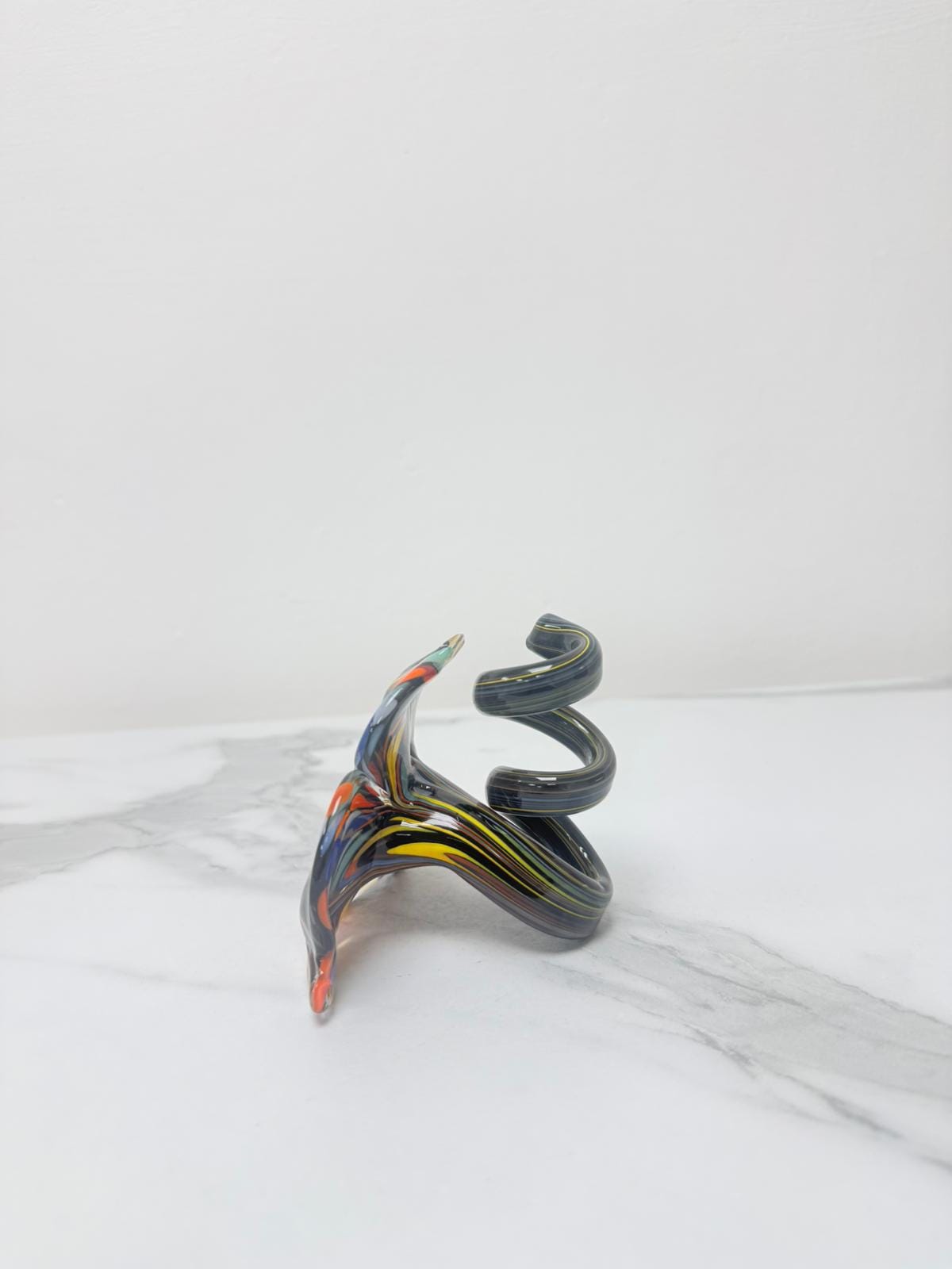 Murano Glass Flower Candle Holder | Certified Murano Glass | Made in Italy | Handmade | Collection 3 petali Mignon