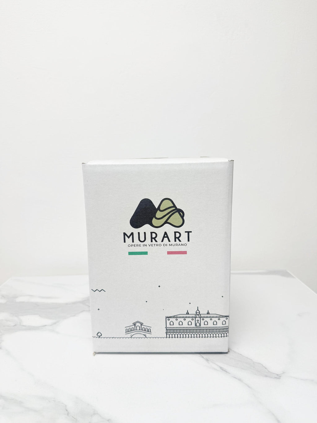 Murano Glass Table Clock | Certified Murano Glass | Made in Italy | Decorative Clock