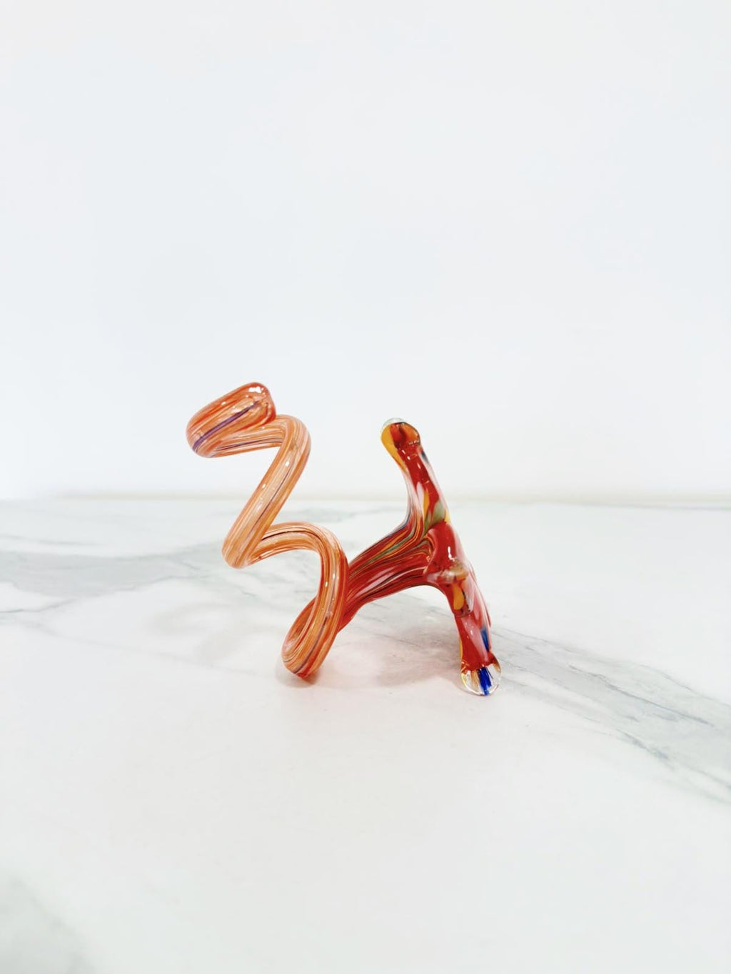 Murano Glass Flower Candle Holder | Certified Murano Glass | Made in Italy | Handmade | Collection 6 petali Mignon