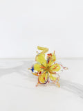 Murano Glass Flower Candle Holder | Certified Murano Glass | Made in Italy | Handmade | Collection 6 petali Mignon