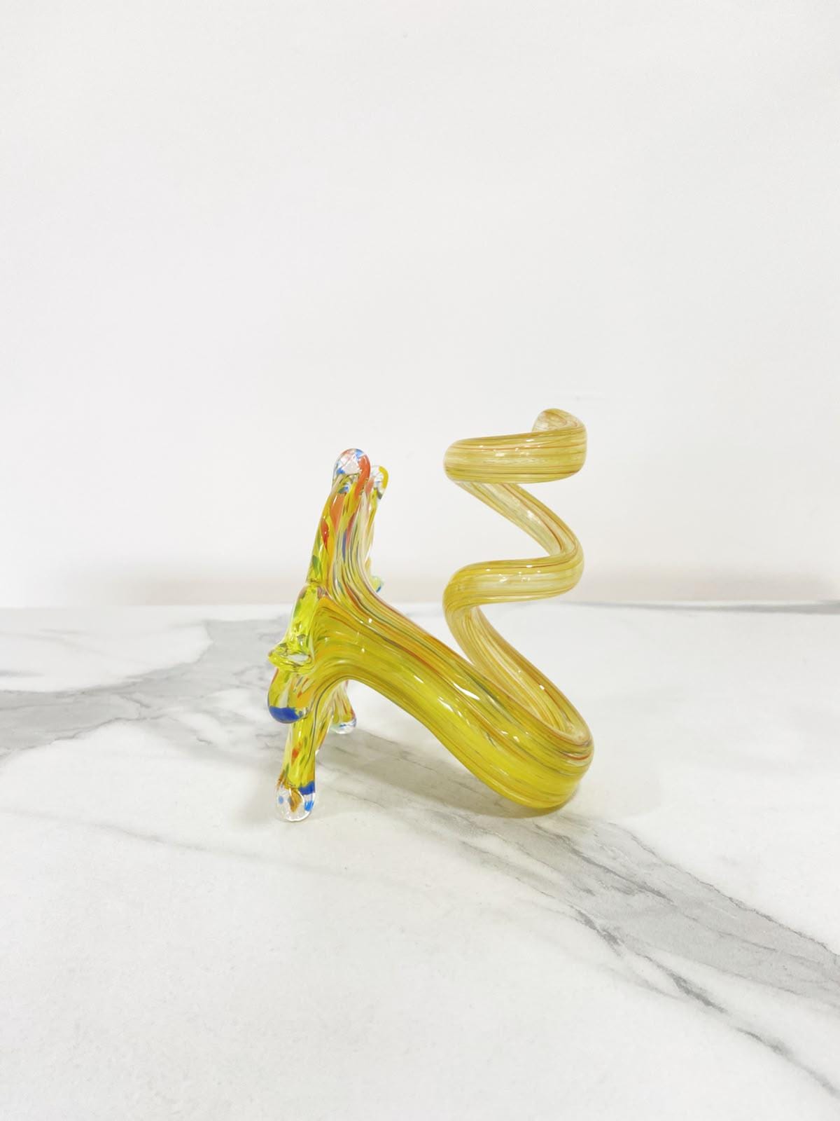 Murano Glass Flower Candle Holder | Certified Murano Glass | Made in Italy | Handmade | Collection 6 petali
