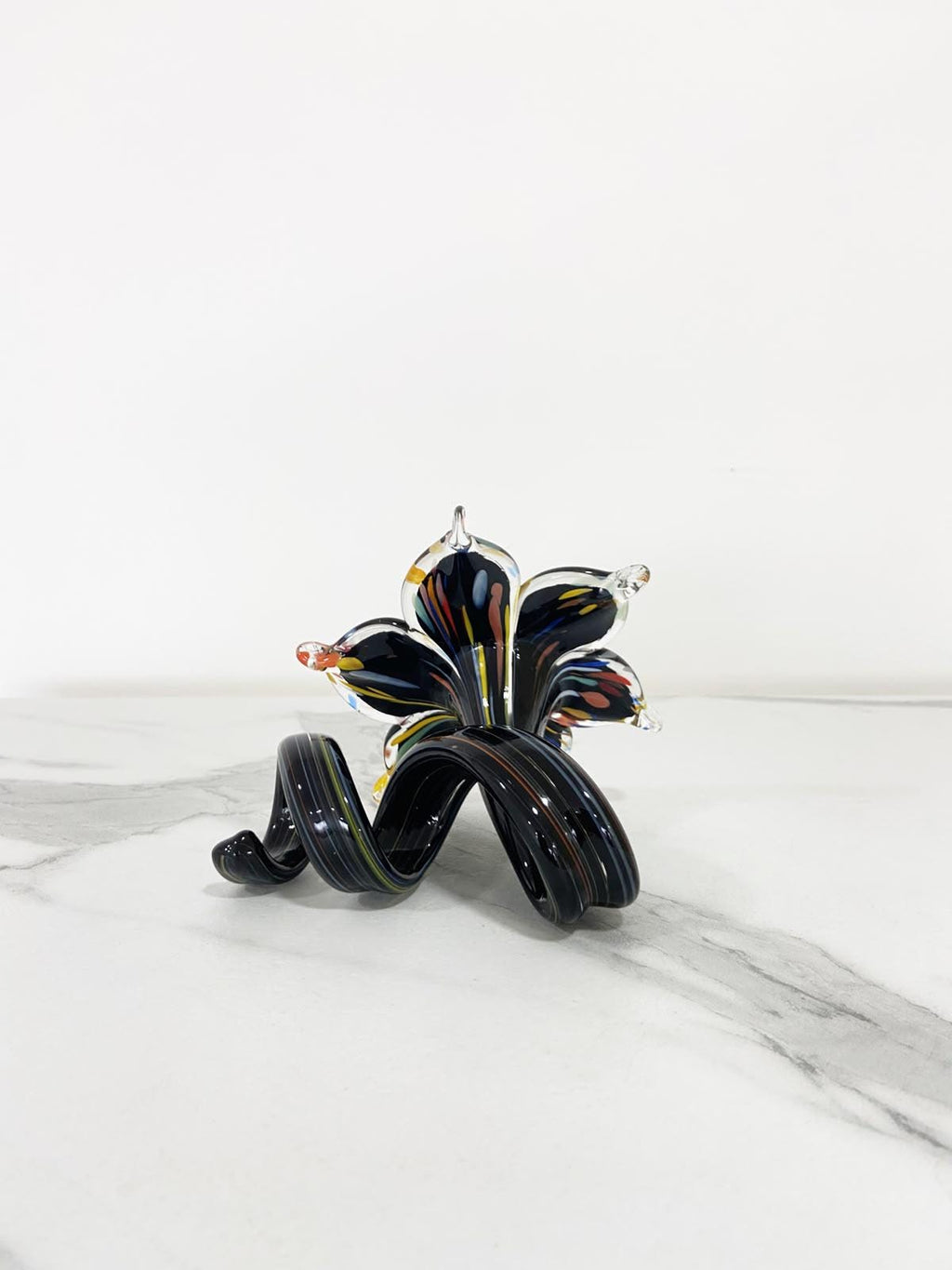 Murano Glass Flower Candle Holder | Certified Murano Glass | Made in Italy | Handmade | Collection 6 petali