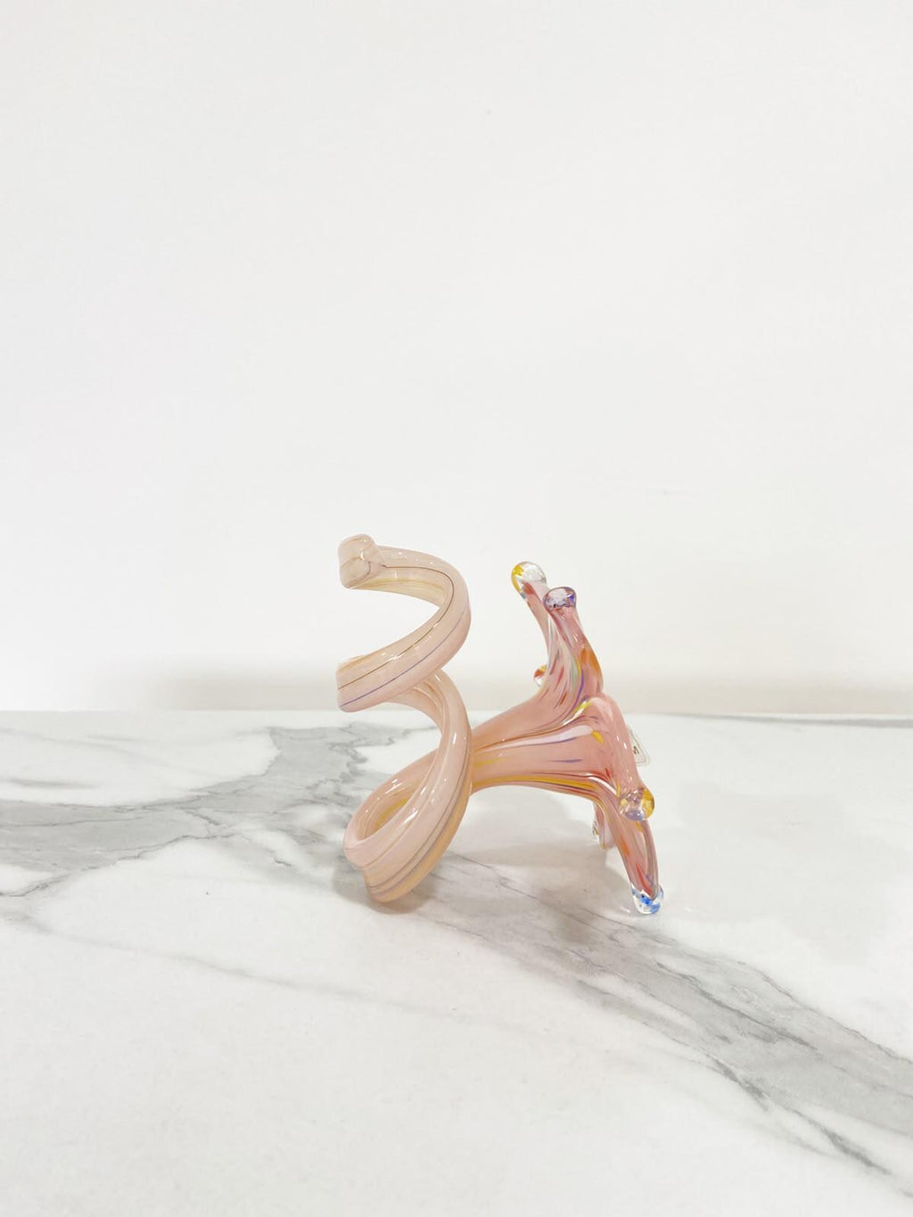 Murano Glass Flower Candle Holder | Certified Murano Glass | Made in Italy | Handmade | Collection 6 petali