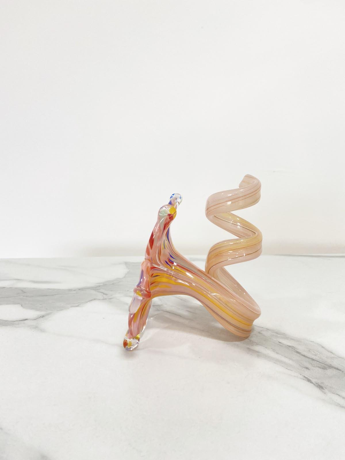 Murano Glass Flower Candle Holder | Certified Murano Glass | Made in Italy | Handmade | Collection 6 petali