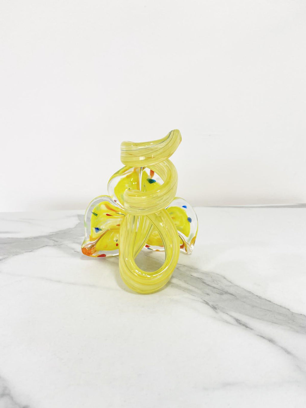 Murano Glass Flower Candle Holder | Certified Murano Glass | Made in Italy | Handmade | Collection 3 petali