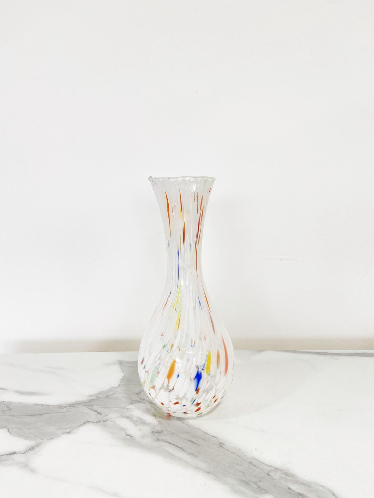 Murano Glass Vase | Certified Murano Glass | Made in Italy | Decorative Vase | Collection Imbuto