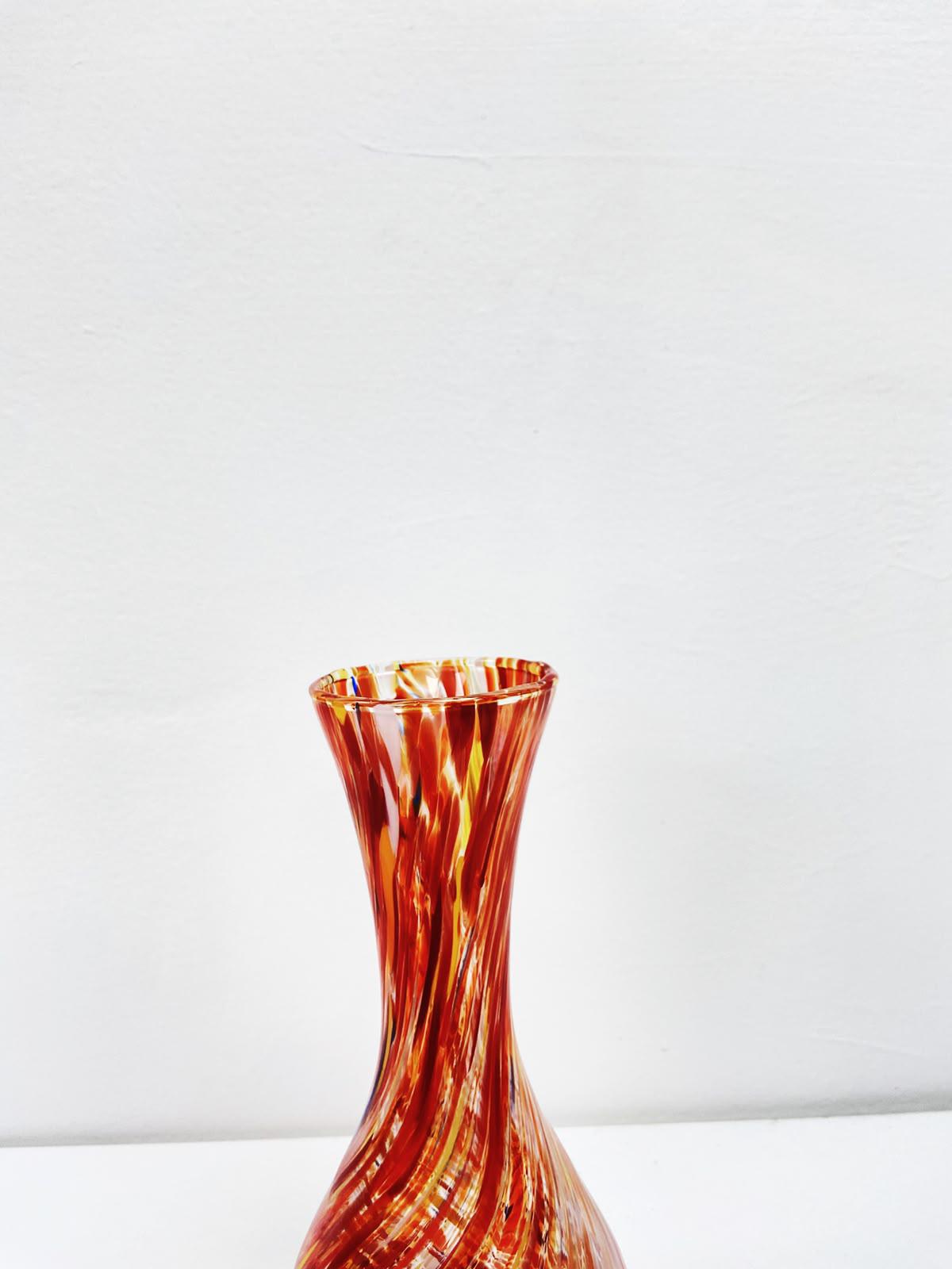 Murano Glass Vase | Certified Murano Glass | Made in Italy | Decorative Vase | Collection Imbuto