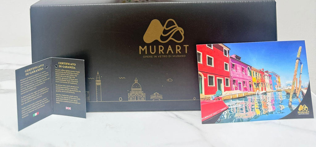 Murano Drinking Glass | Certified Murano Glass | Made in Italy | Water Glass | Collection Goto B2