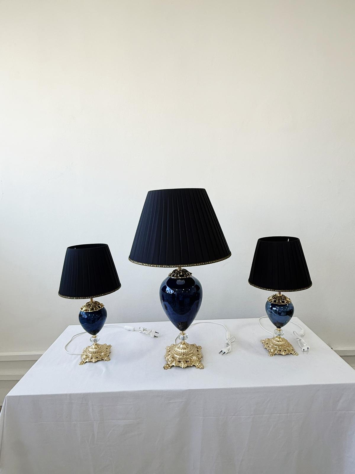 Murano Glass Table Lamp | Certified Murano Glass | Made in Italy | Decorative Lamp | Collection Mary