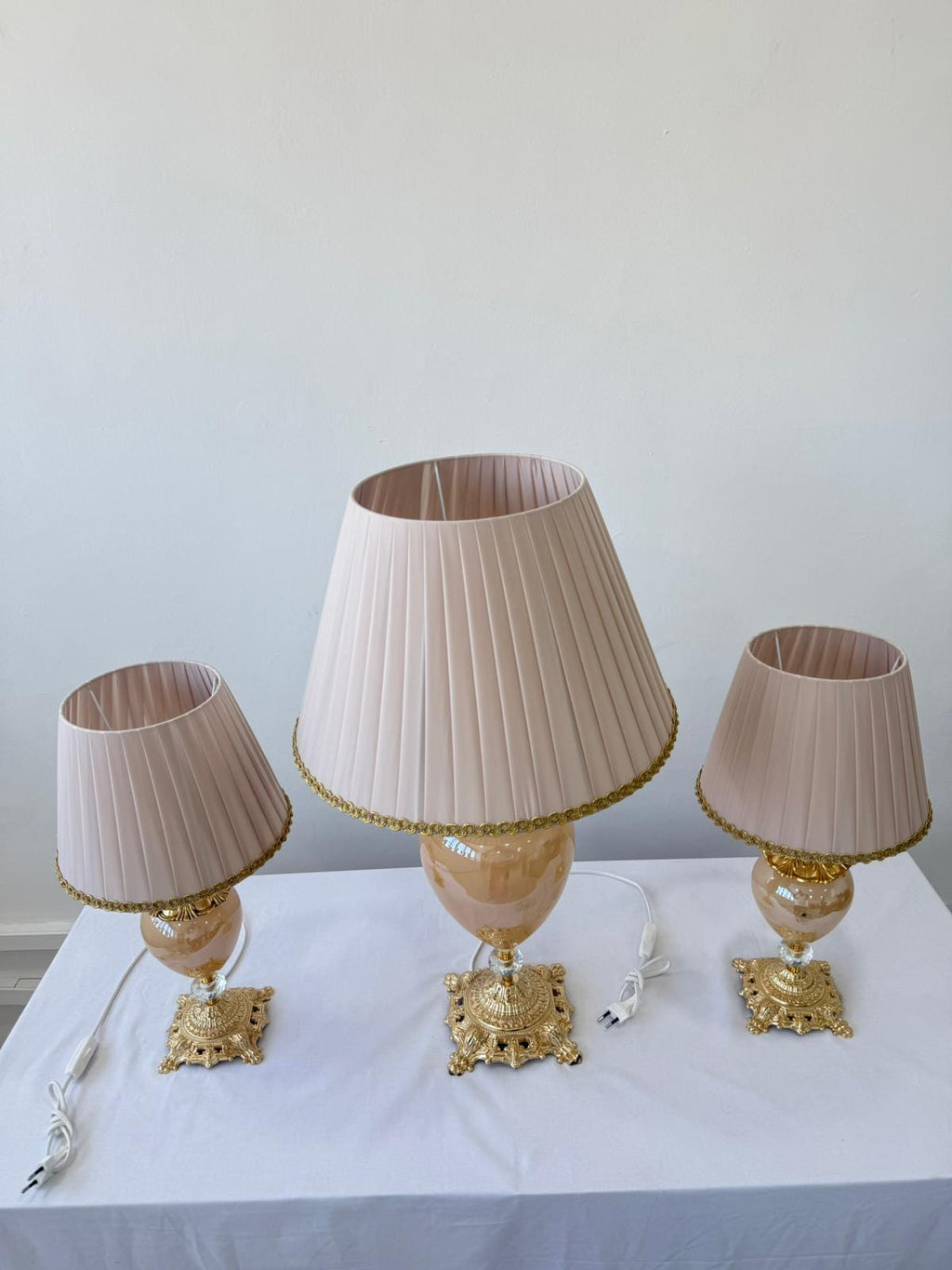 Murano Glass Table Lamp | Certified Murano Glass | Made in Italy | Decorative Lamp | Collection Mary