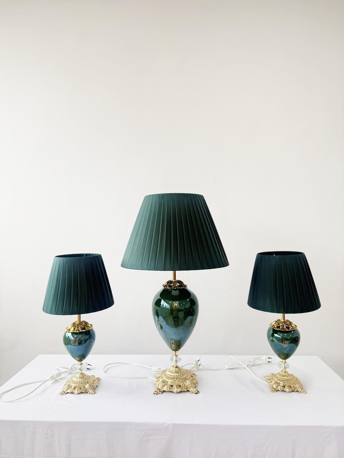 Murano Glass Table Lamp | Certified Murano Glass | Made in Italy | Decorative Lamp | Collection Mary