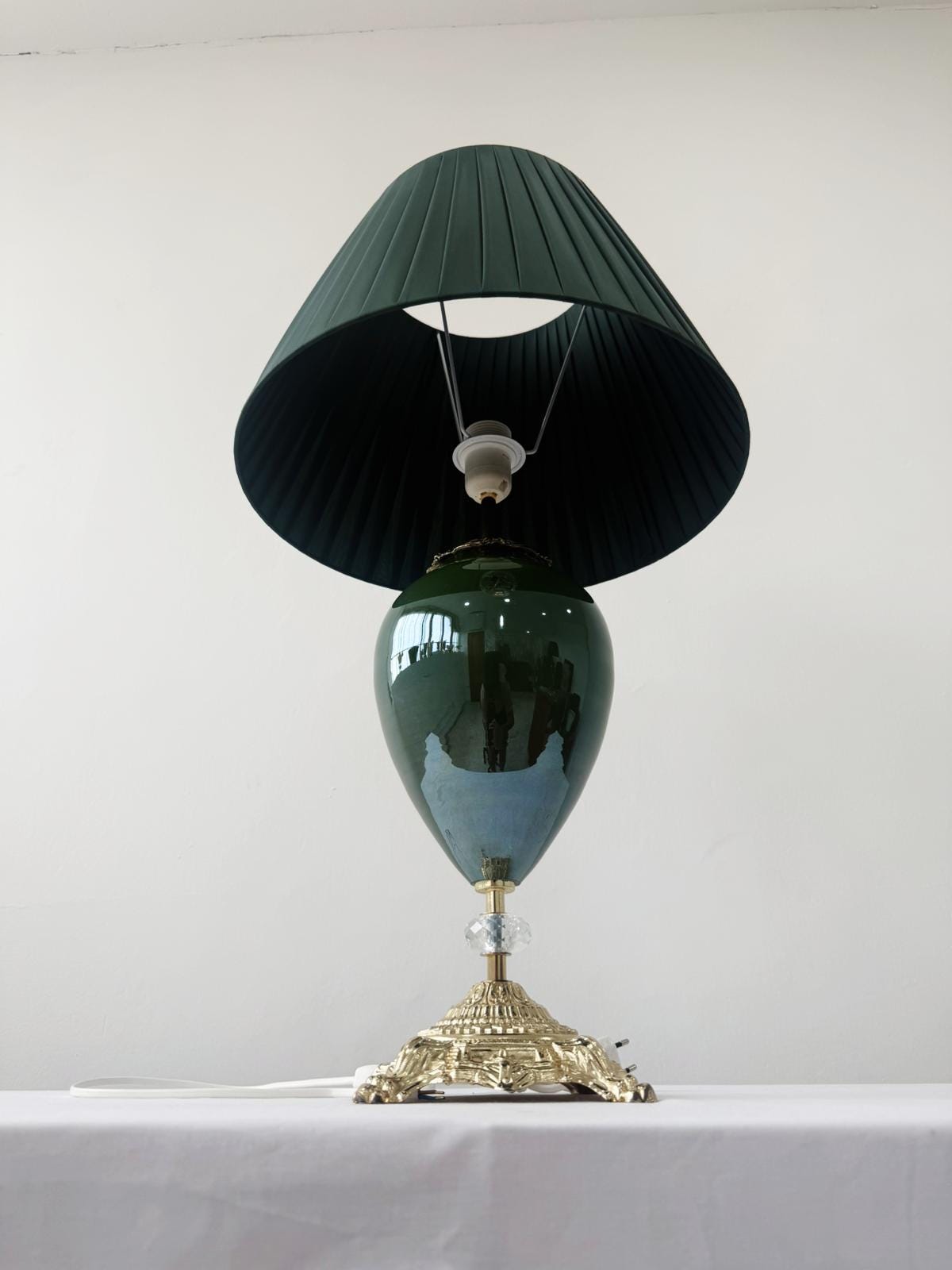 Murano Glass Table Lamp | Certified Murano Glass | Made in Italy | Decorative Lamp | Collection Mary